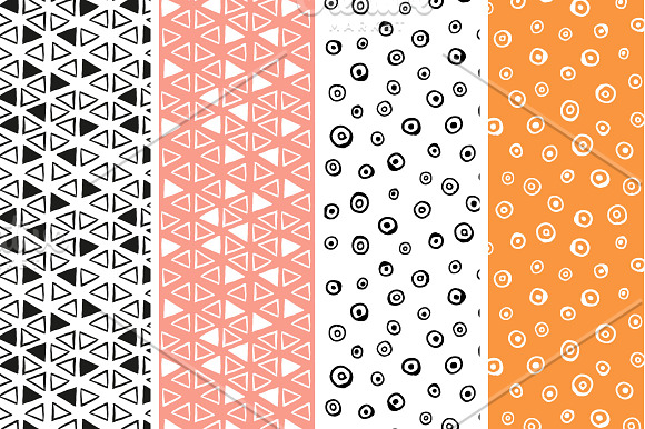 Ink geo patterns in Patterns - product preview 3