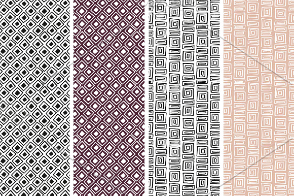 Ink geo patterns in Patterns - product preview 4