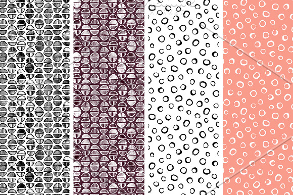 Ink geo patterns in Patterns - product preview 5