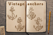Vintage anchors