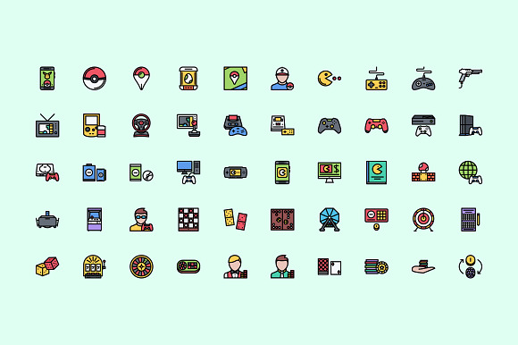 The Games Icons 100 in Video Game Icons - product preview 2