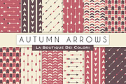 Autumn Arrow Digital Papers