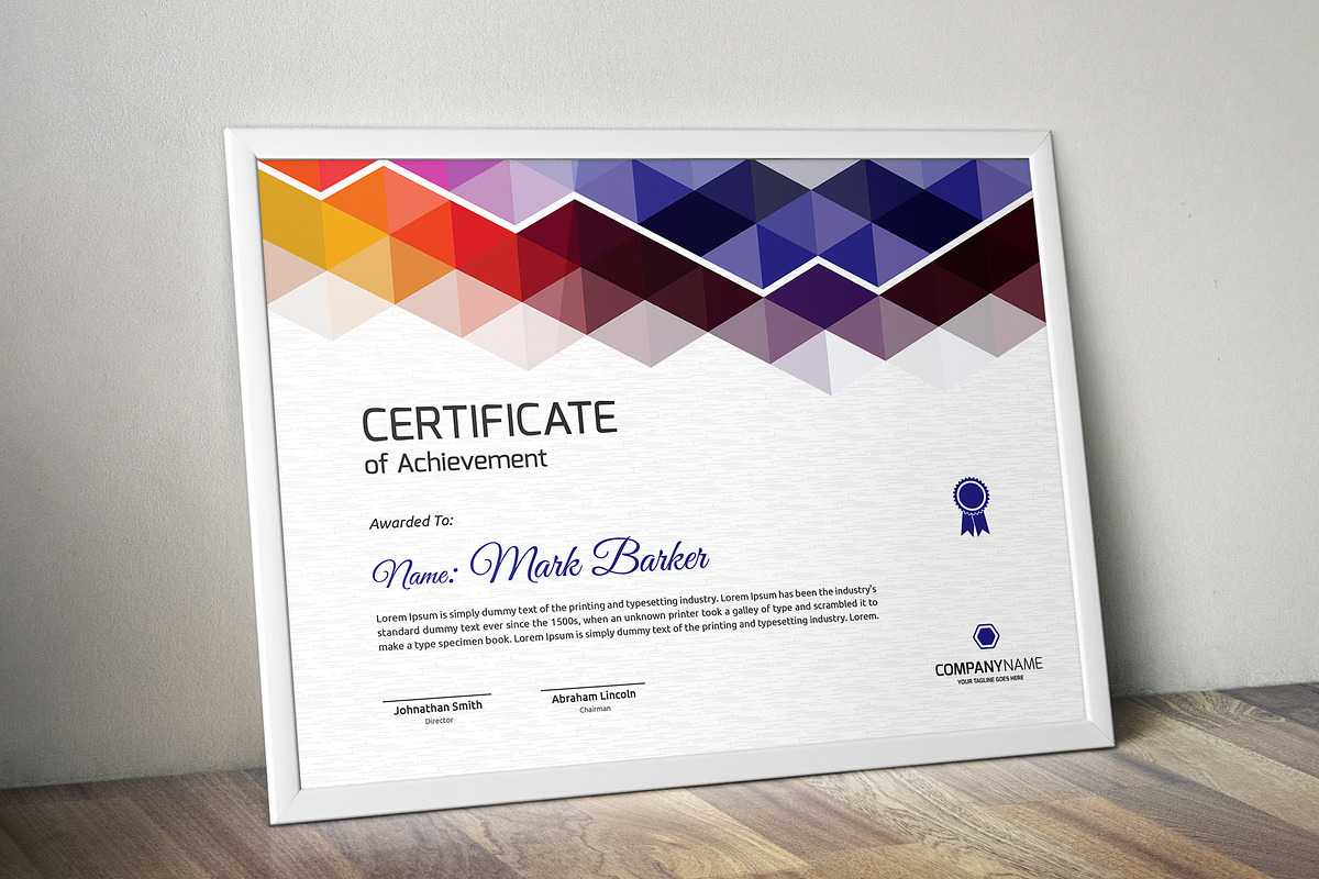 Certificate in Stationery Templates - product preview 8