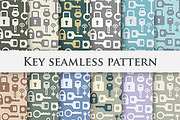 Seamless key repeating patterns