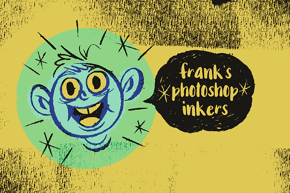 Photoshop Line Inkers in Photoshop Brushes - product preview 11