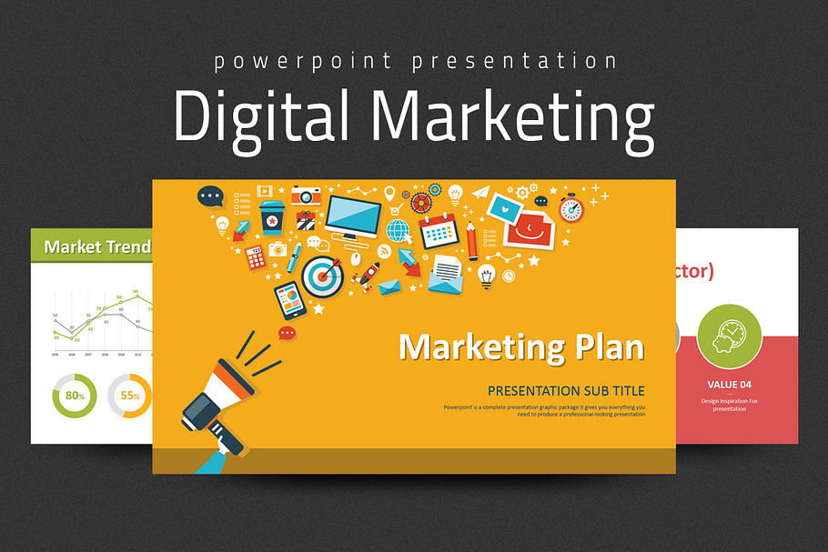 Digital Marketing Strategy PPT | Creative Daddy