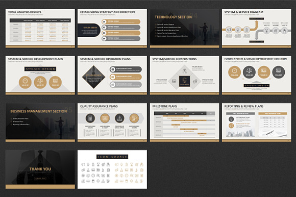 Business Strategy PowerPoint in PowerPoint Templates - product preview 2