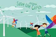 Save the Earth for children
