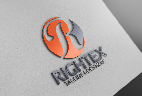  R Letter Logo in Logo Templates - product preview 2