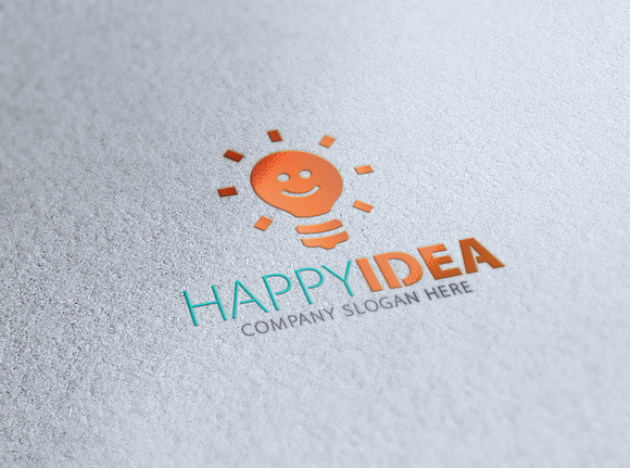 Happy idea Logo in Logo Templates - product preview 2