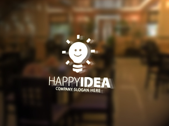 Happy idea Logo in Logo Templates - product preview 3