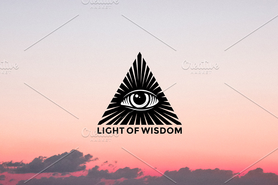 All-Seeing Eye Logo Template in Logo Templates - product preview 8
