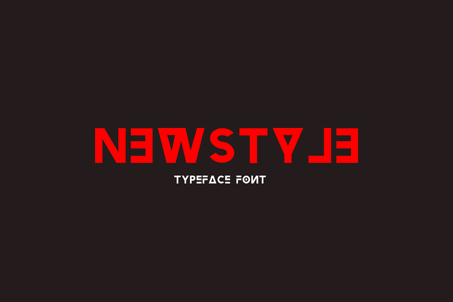 Newstyle Typeface Font in Sans-Serif Fonts - product preview 8