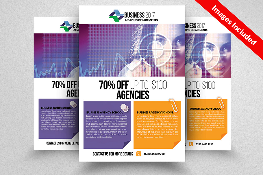 New Business Flyer Template in Flyer Templates - product preview 8