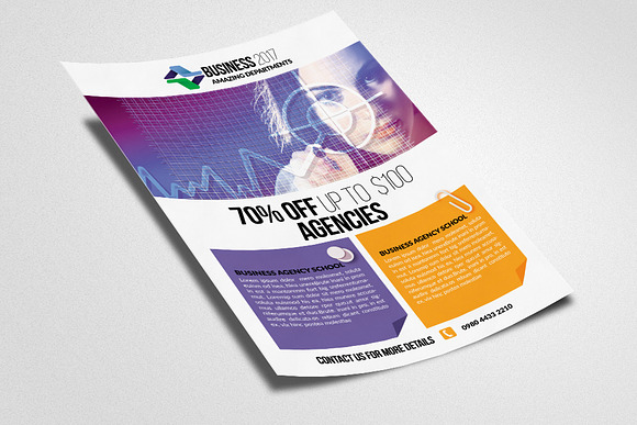 New Business Flyer Template in Flyer Templates - product preview 1