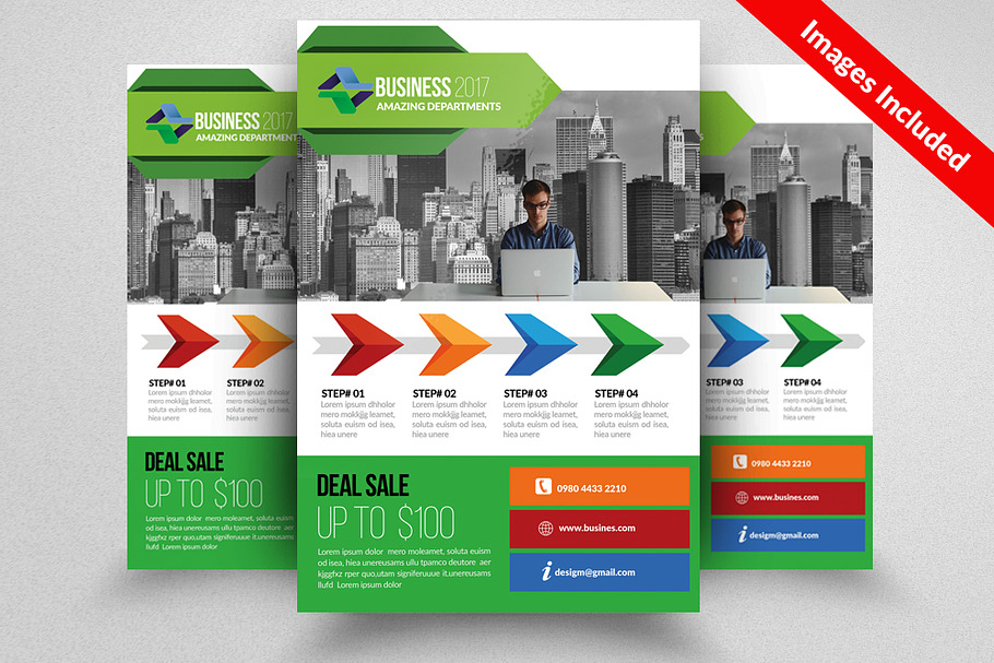 Boost Your Business Flyer Template in Flyer Templates - product preview 8