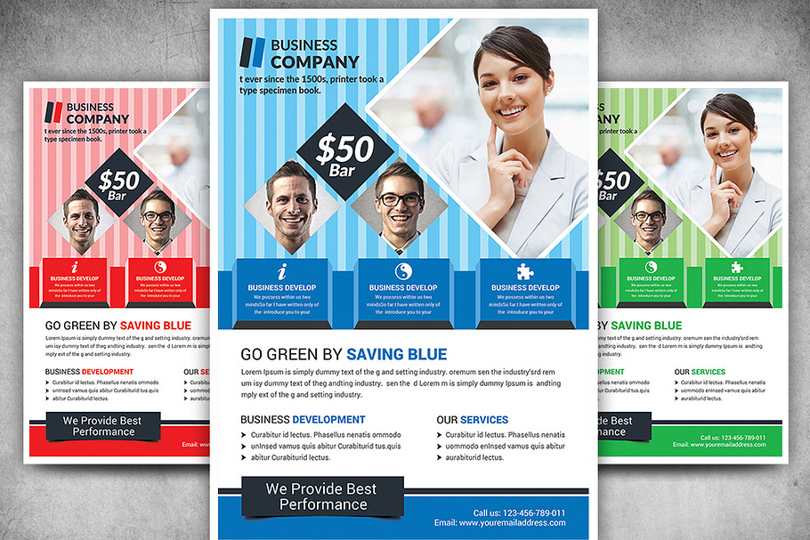 Corporate Buasiness Flyer in Flyer Templates - product preview 8
