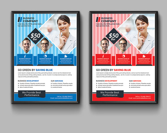 Corporate Buasiness Flyer in Flyer Templates - product preview 3