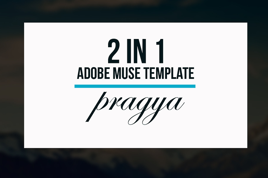 Pragya - 2 In 1 Muse Template in Website Templates - product preview 8