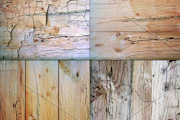 10 painted wood backgriunds  Shabby in Textures - product preview 2