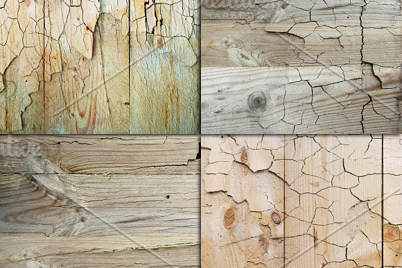 10 painted wood backgriunds  Shabby in Textures - product preview 3
