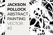 Abstract Painted Pattern Vector #3