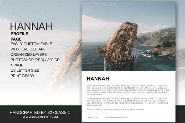 Hannah Profile Page