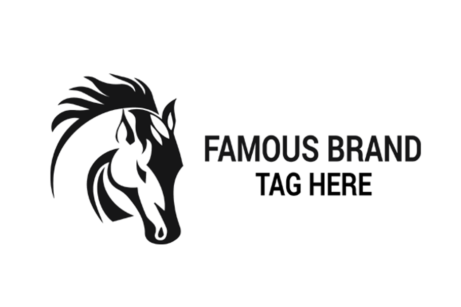 Horse Head Logo in Logo Templates - product preview 8