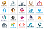 20 Real Estate & House Abstract Logo