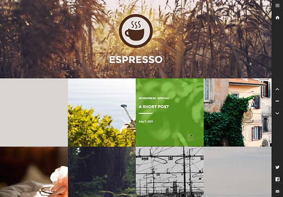 Espresso in WordPress Blog Themes - product preview 2