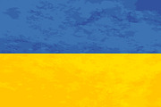 True proportions Ukraine flag
