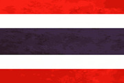 True proportions Thailand flag