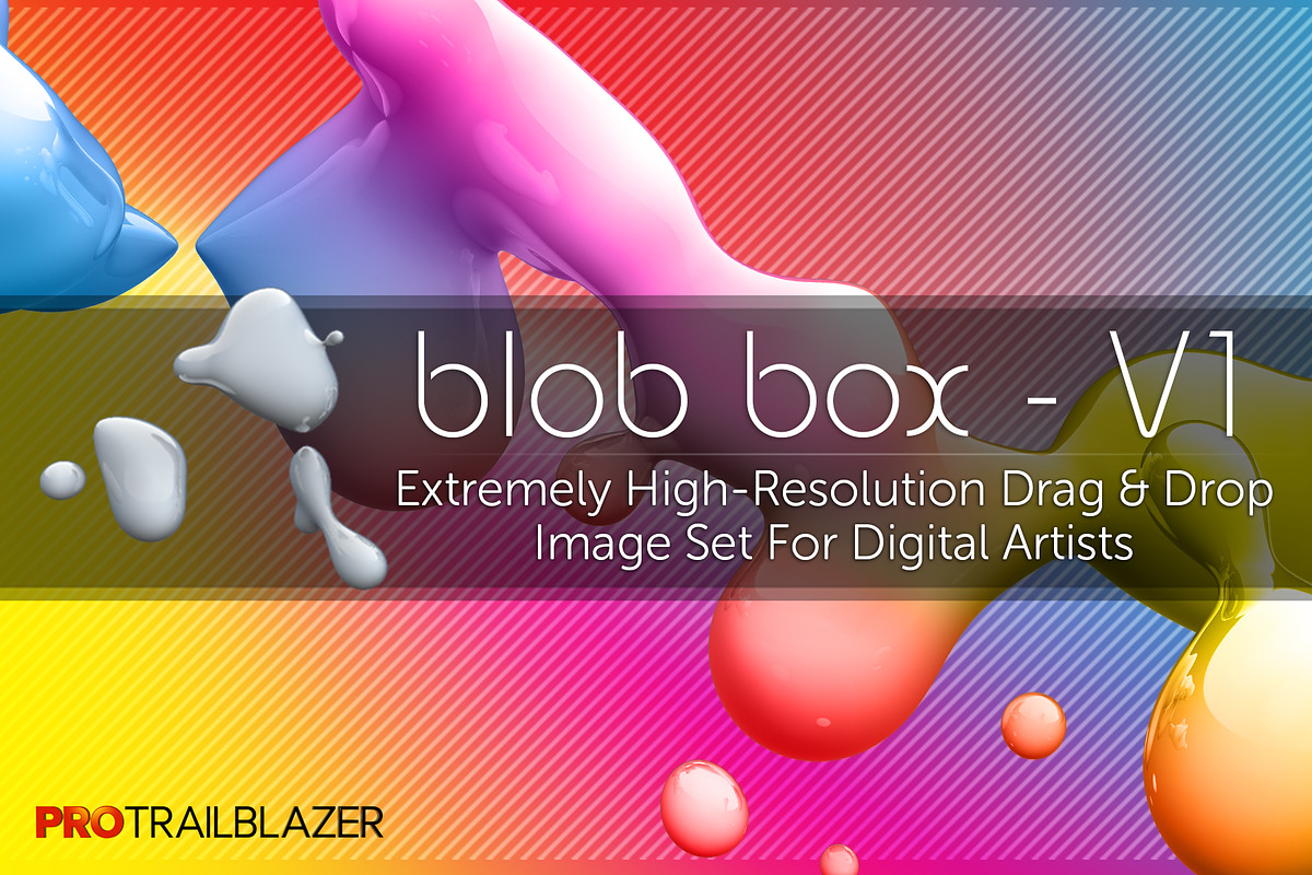 Blob Box V1 - Hi-Res Brushes Set in Photoshop Brushes - product preview 8
