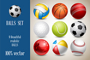 ⚽︎ Sports Balls Set