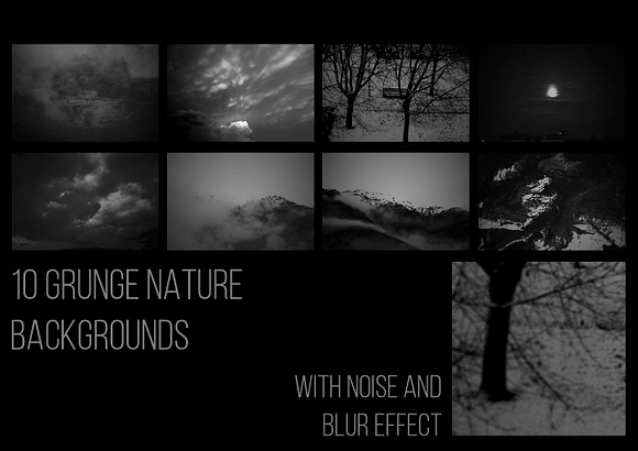 Grunge Nature Backgrounds in Textures - product preview 1