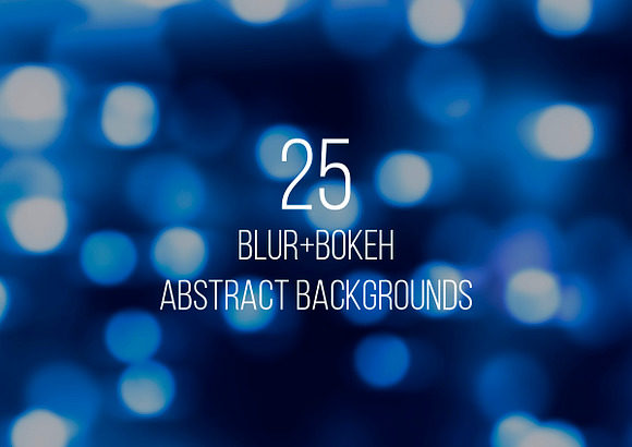 Blur+Bokeh Abstract Backgrounds in Textures - product preview 3