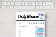 Watercolor Planner - Personal Size