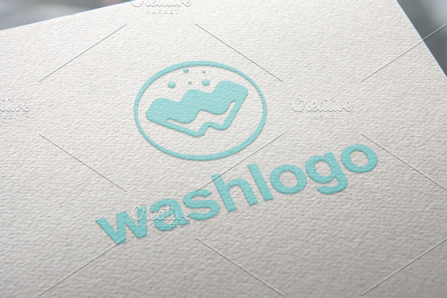 Wash | Laundry | Logo Template