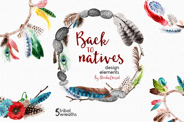 Back to Natives - Boho Wreaths 
