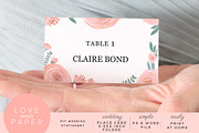 Table Name Place Card PC2025