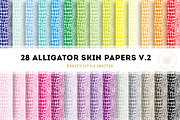 Alligator Print Paper Pack v2