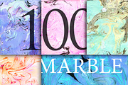 100 Marbled textures 