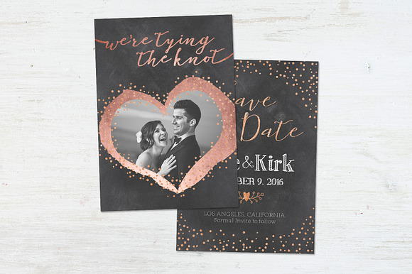 Save the Date | Be Mine in Wedding Templates - product preview 4