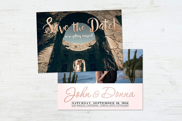 Save the Date | Our Classy Wedding in Wedding Templates - product preview 5