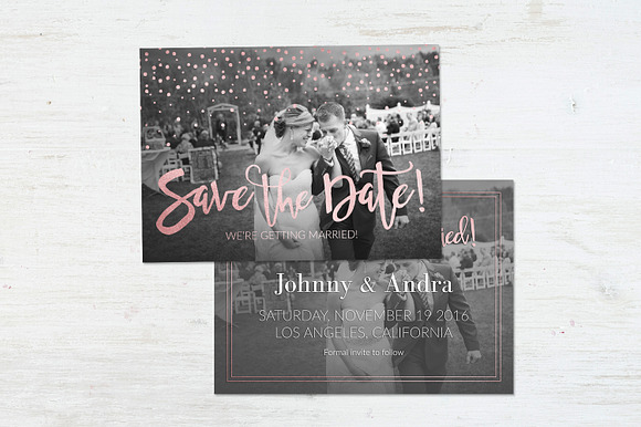 Save the Date | Zen Mode in Wedding Templates - product preview 6
