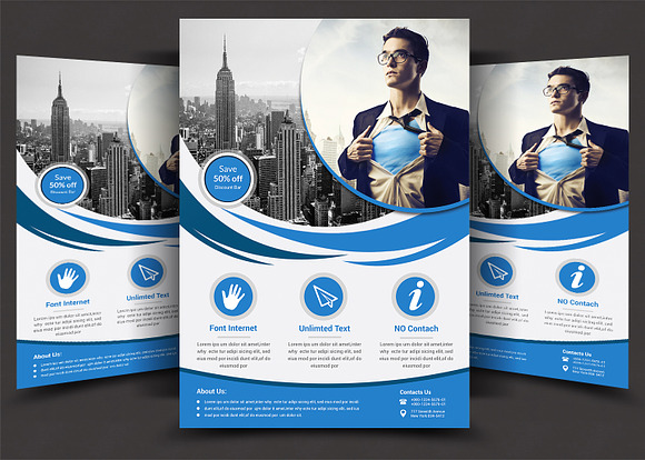 Business Flyer Design Bundle in Flyer Templates - product preview 2