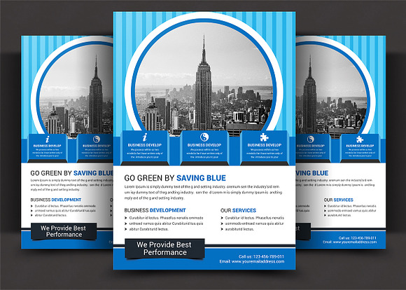 Corporate Flyer Design Bundle in Flyer Templates - product preview 2