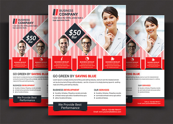 Corporate Flyer Design Bundle in Flyer Templates - product preview 4