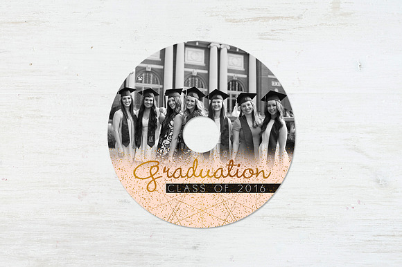 CD Label Templates | Graduation Day in Stationery Templates - product preview 3
