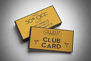 Bar Club Card